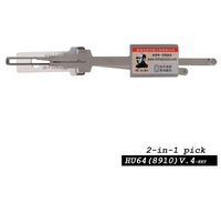 Lishi 2 en 1 Lock Pick LISHI HU64 2 en 1 Auto Pick y decodificador para Benz