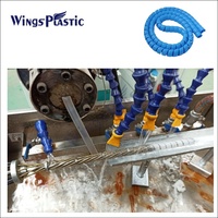 Máquina de Producción de Protectores de Mangueras en Espiral, Máquina de Enrollado de Plástico en Espiral