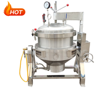 Autocuiseur industriel automatique en acier inoxydable 304, autocuiseur de grande capacité de 600 litres pour soupe d'os