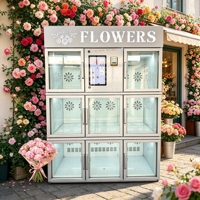 Chinesischer Blumenautomat, 24/7 Blumen-Verkaufsautomat, Automatischer Blumenautomat