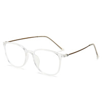 Lunettes anti-lumière bleue pour myopie, femmes et hommes, style rétro ovale, lunettes de vue pour étudiants, correction de la myopie -0,5 -1,0 -1,5 à -6,0