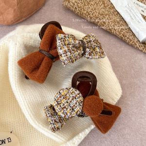 Clip à <span class=keywords><strong>cheveux</strong></span> en cuivre fait main vintage avec nœud papillon, élégant clip à <span class=keywords><strong>cheveux</strong></span> pour <span class=keywords><strong>femme</strong></span>, clip à <span class=keywords><strong>cheveux</strong></span> de style requin haut de gamme - Product Image 2