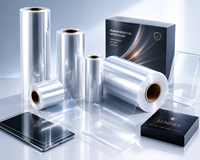 Film de lamination BOPP brillant anti-rayures de qualité alimentaire en gros, 22 microns, pour cadre photo, artisanat, emballage de bougies, rouleau