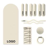 Kit de fitness personnalisé avec logo : Tapis de yoga, anneau de Pilates, poids de cheville en silicone, bande de résistance et kit de Pilates