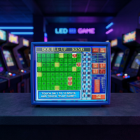 Machine de jeu vidéo d'arcade à monnayeur FRO Texas Keno-4 Hearts avec moniteur unique WMS550 Taiwan Anglais