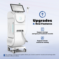 Mesin Penghilang Bulu Laser Diode Perfectlaser AI Skin Analyzer 755nm 808nm 1064nm 1200W dengan Layar