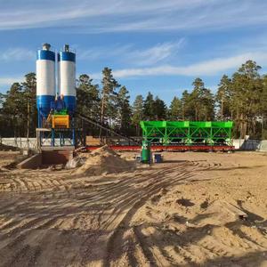 Nouvelle centrale à béton automatique pour la construction routière, centrale de mélange de sol stabilisé avec système de contrôle avancé - Product Image 2