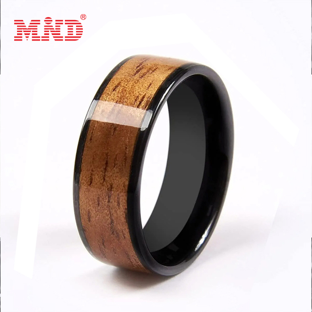 Waterproof Universal Wear Ceramic Ring Payment Tracking NFC Smart Ring for Ios Android