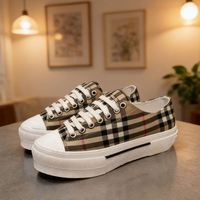 Sneakers classiques à carreaux de luxe pour homme 2026 |   Chaussures de marche confortables pour hommes et femmes