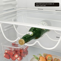 Étagère à Bouteilles Simple Niveau en Acier Carbone Durable, Multifonctionnelle pour Boissons, Vin et Bière, Gain de Place, Support de Rangement