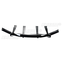 Diffuseur de pare-chocs arrière aileron de requin pour Chevrolet Corvette C8 2 portes 2020-2023 Z51 Stingray Carbon Fiber Style Body Kit Spoiler