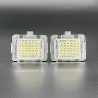 Haute qualité LED numéro voiture accessoires LED plaque d'immatriculation lampe pour Benz C E CL classe S W205 C204 S204 W212 C207 C216 C117 C218