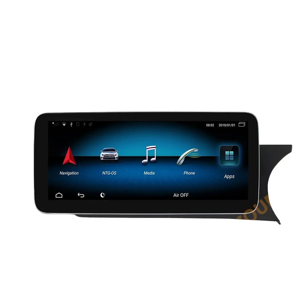 10.25" Android 10 Snapdragon 8Core 4+64G GPS Multimedia Player for Mercedes Benz C Class W204 2011-2014 RHD Car Video Radio