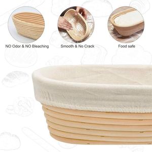 Lona de Fermentación, Tela Fermentada, Potenciador de Masa, Para Elaboración de Moldes, Rasqueta de Silicona Flexible, Cesta con Tapa - Product Image 4
