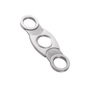 Coupe-cigares en acier inoxydable en forme de huit, double lame, coupe-cigares manuel portable pour accessoires de cigares - Product Image 5