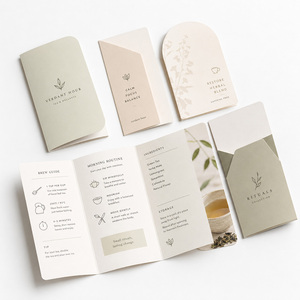 Custom Brochure Printing Brochure Design and Printing Softcover Full Color Digital Printing Business Brochure - Product Image 1