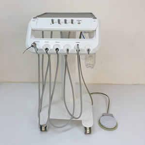 Mobile carretto dentale portatile unità dentale clinica uso odontoiatrica unità con ruote attrezzature odontoiatriche - Product Image 5