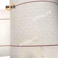 Annilte Bande transporteuse plate en toile de coton / Sangle en toile de coton