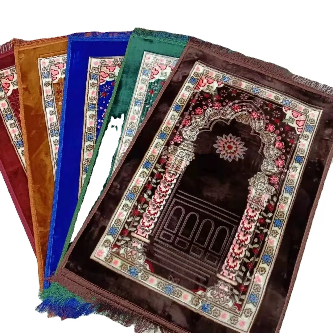 Исламские молитвенные коврики, Традиционный мусульманский молитвенный подарок, мусульманский молитвенный набор