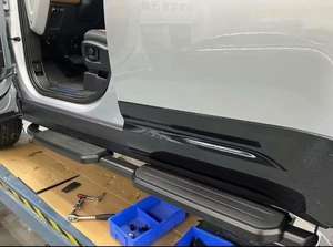 Marchepieds latéraux robustes YLC pour <span class=keywords><strong>Land</strong></span> <span class=keywords><strong>Rover</strong></span> Defender 110 2020-2025 – Amélioration extérieure - Product Image 3