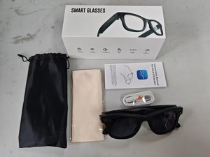 Gafas Inteligentes Meta con Cámara de 800W, Transferencia <span class=keywords><strong>WIFI</strong></span>, Control por Gestos, ChatGPT, Gafas Inteligentes con IA para Hombres y Mujeres, para Exteriores - Product Image 6