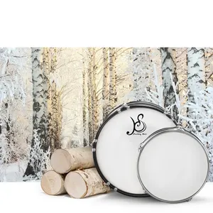 HUASHENG 5 Piece Full Size Juniors Drum Kit Birch Shells Materials Professional Percussion Instruments Drum Set with Stool