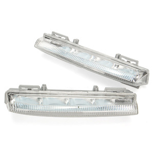 Feux de jour à LED pour Mercedes Benz Classe C W204 W212, barre de feux antibrouillard avant, ensemble de feux - Product Image 3