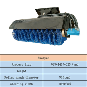 <span class=keywords><strong>054</strong></span>ที่กวาดคือตัวยึดสำหรับรถตักดินลื่นไถลที่สามารถทำความสะอาดกรวดและเศษขยะได้อย่างมีประสิทธิภาพในพื้นที่ก่อสร้าง - Product Image 2