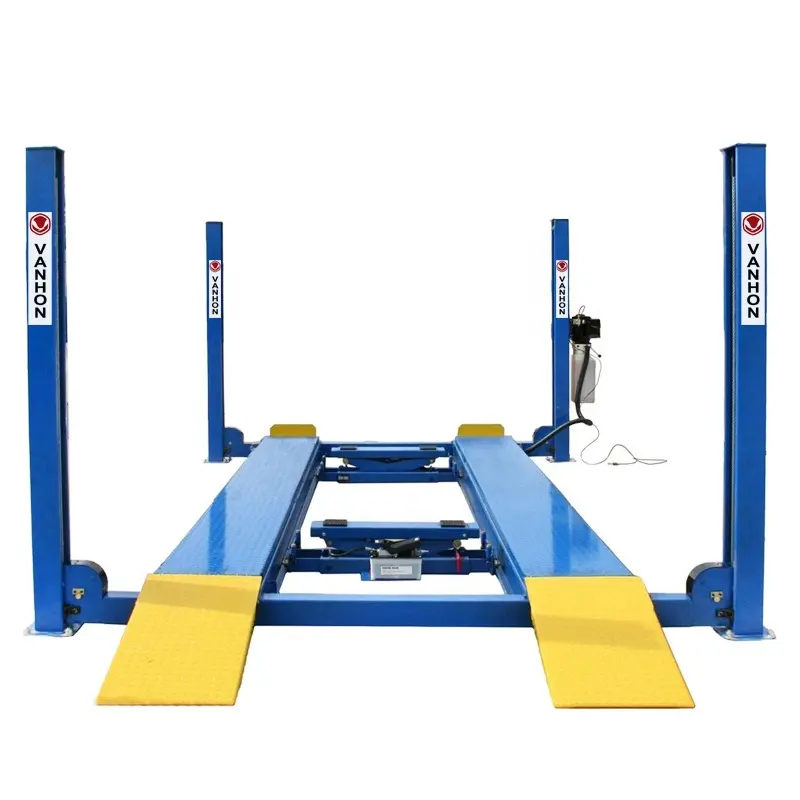 Factory direct sale 3000-4000 Kg capacity four post car parking lift with CE