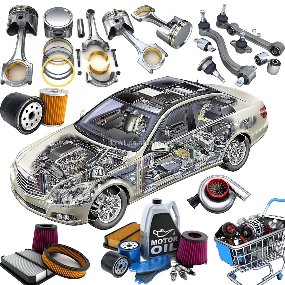 Yüksek kaliteli tüm almanya araba otomotiv yedek parça ve aksesuarları araba oto motor tertibatı sistemi VW AUDI Porsche otomobil parçaları