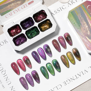 Набор гель-лаков HONEY GIRL Rich Colors Cat Eye, магнитный гель для дизайна ногтей, для салонов и домашнего использования, гель-лак для ногтей, снимаемый методом замачивания, для УФ/LED ламп, 30 цветов в комплекте - Product Image 5