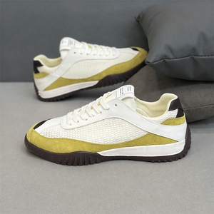 Baskets basses en maille respirante, style rétro décontracté, personnalisables OEM, marque privée pour les marques de chaussures - Product Image 1