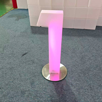 Lampe de décoration numérique LED moderne à piles, luminosité vive pour enseignes promotionnelles intérieures/extérieures, expositions, usage commercial