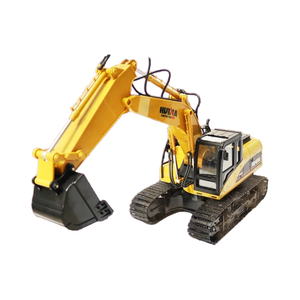 Huina 1350 RC Bagger 1/14 Maßstab Metall Aufladbar Ingenieur-Spielzeug für Kinder 15-Kanal Fernbedienung Baufahrzeuge - Product Image 1