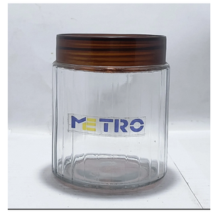 Frasco de Vidrio de 500 ml de Primera Calidad con Tapa Hermética, Apto para Alimentos, para Almacenar Miel, Mermelada y Especias, para Uso en la Cocina del Hogar - Product Image 1