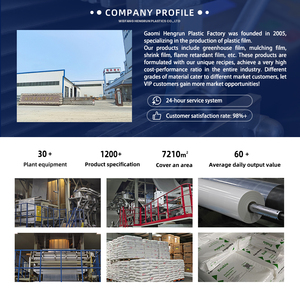 HRq OEM Dịch vụ có sẵn đùn loại nông nghiệp <span class=keywords><strong>LDPE</strong></span> nhựa mulch phim tùy chỉnh cắt dệt chế biến CuộN đúc phong cách - Product Image 5