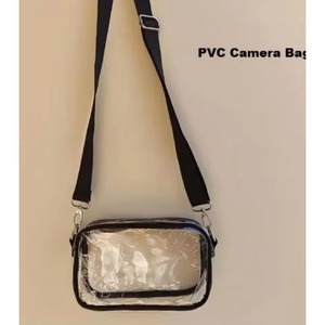 กระเป๋าสะพายข้างรูปกล้อง PVC สำหรับใช้ในสนามกีฬา  แบบกันน้ำสำหรับผู้หญิง  ขนาดเล็ก  พร้อมตัวอย่างสินค้าฟรี - Product Image 3