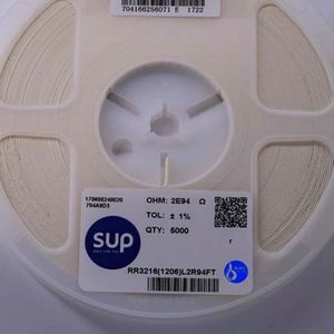 Bulk Discount RR3216 1206L2R94FT 1206 3216 Resistors Chip Resistors SMD Resistors 2.94ohm 1% 1/4W Thick Film Resistor - Product Image 1