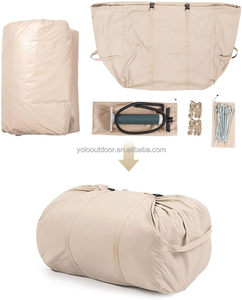Carpa de <span class=keywords><strong>Camping</strong></span> Inflable Solar Portátil de Doble Capa, Resistente a los Rayos UV, para las Cuatro Estaciones, con Bomba Eléctrica, Impermeable, Resistente al Viento, de Oxford - Product Image 3