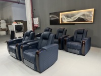 Großhandel Kommerzielle Kinosessel VIP Elektrische Theater-Sofas mit Holzrahmen Modernes Design