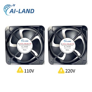 Quạt thông gió công nghiệp 20060 <span class=keywords><strong>AC</strong></span> 220V 50W 200mm, quạt hướng trục công suất cao, hiệu suất lưu lượng gió lớn, cánh nhựa - Product Image 6