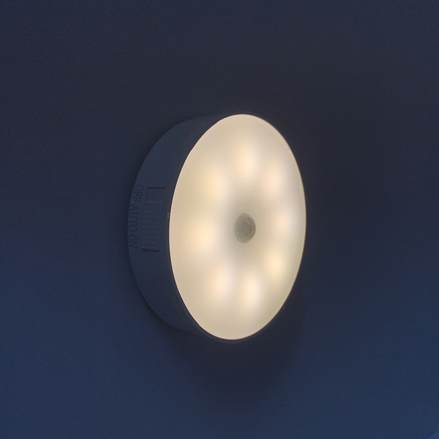 Homelife LED Motion Light Activated Sensor Indoor Stick up Under Kitchen Cabinet Closet Lamp Night Lights Lighting for Closet