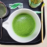 Matcha en poudre de qualité cérémoniale à marque privée A-7A Biologique certifié UE et NOP Haute Qualité Boîte en fer blanc 30g 50g Pur
