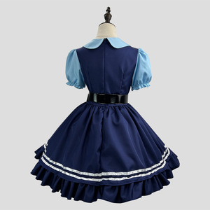 Judy Hopps Cosplay Costume Blue Rabbit Officer Dress For Kids 8-13 Years Anime Role Play Spring 2024 Fresh Sweet Style - Product Image 1