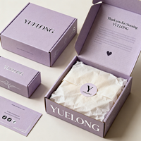 Emballage personnalisé pour produits cosmétiques, boîte d'expédition postale en carton ondulé avec logo