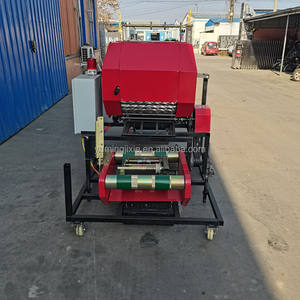 ماكينة التغليف والتغليف الأوتوماتيكية بالكامل لماكينة تحزيم قش الأرز والعشب الكرفان المدور الصغير للبيع - Product Image 3