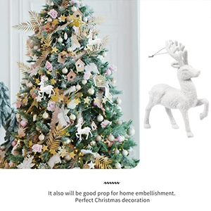 2026 New Fashion Design Christmas Ornaments Luxury Hanging Christmas Decorations <b>Tree</b> Santa Elk Angels Christmas <b>Tree</b> Pendant - Product Image 3