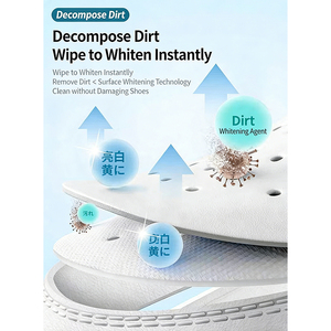 Vendita calda su misura scarpe bianche pulitore schiuma ingredienti naturali detergenti collare personalizzati per la vendita - Product Image 2