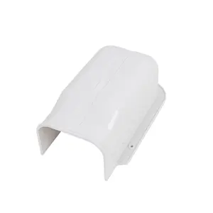 Eco-friendly 130*80mm Wall Cover Pvc Line Set Cover Kit Decorative Air Conditioner Pipe Cover