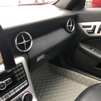 Tapis de sol en cuir pour Mercedes-Benz SLK 200 SLK300 SLK350 SLK250 SLK280 SLK55 2004-2018 R171 R172 Accessoires